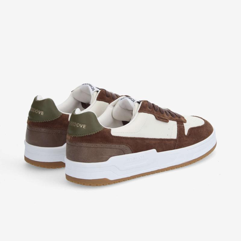 BROOKLYN PREPPY M - NAPPA/SUEDE - BEIGE/MARRON